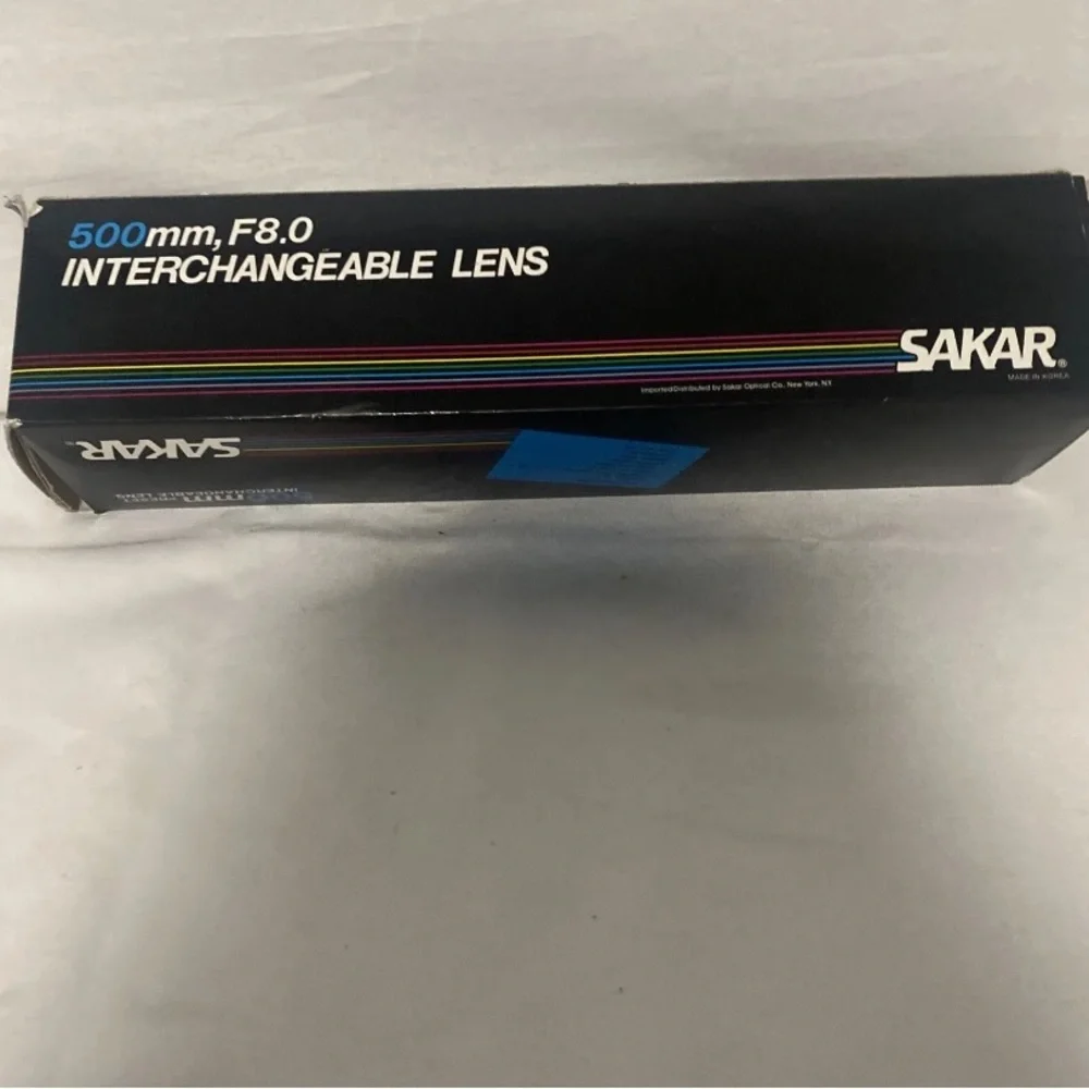 COPY - SAKAR 500mm F8.0 Preset Interchangeable Lens